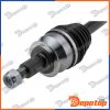 Demi-Arbre de Transmission MTM avant gauche pour MAZDA | NPW-MZ-080, GDB12560XA